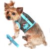 Cool Mesh Dog Harness Under the Sea Collection - Pirate Octopus Blue and Black