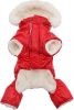 Ruffin It Dog Snowsuit Harness - Red