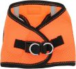 American River Top Stitch Dog Harness - Iridescent Orange