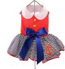 Sailor Girl Dress with Matching Leash